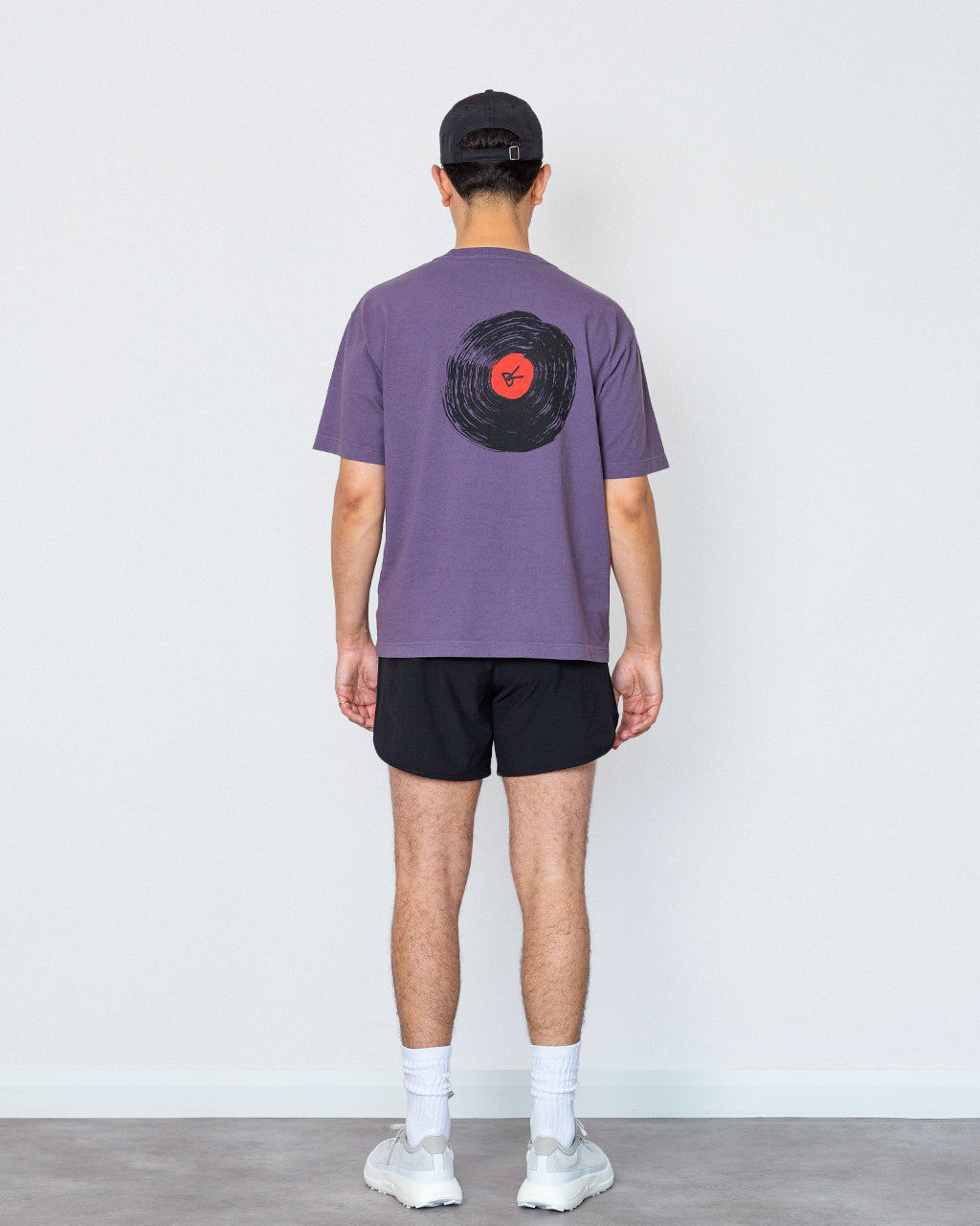 Track Club Tee - Vintage Plum