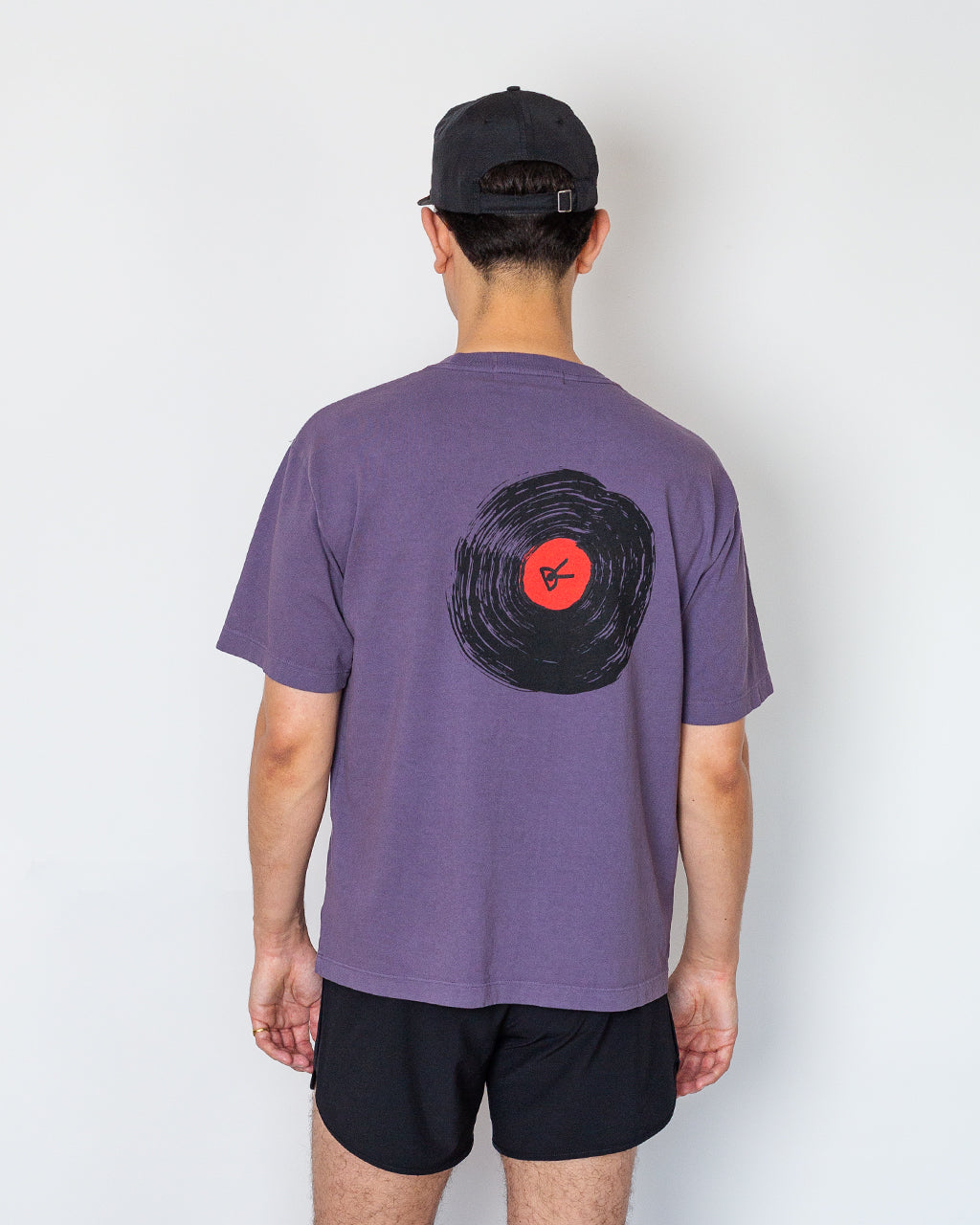 Track Club Tee - Vintage Plum