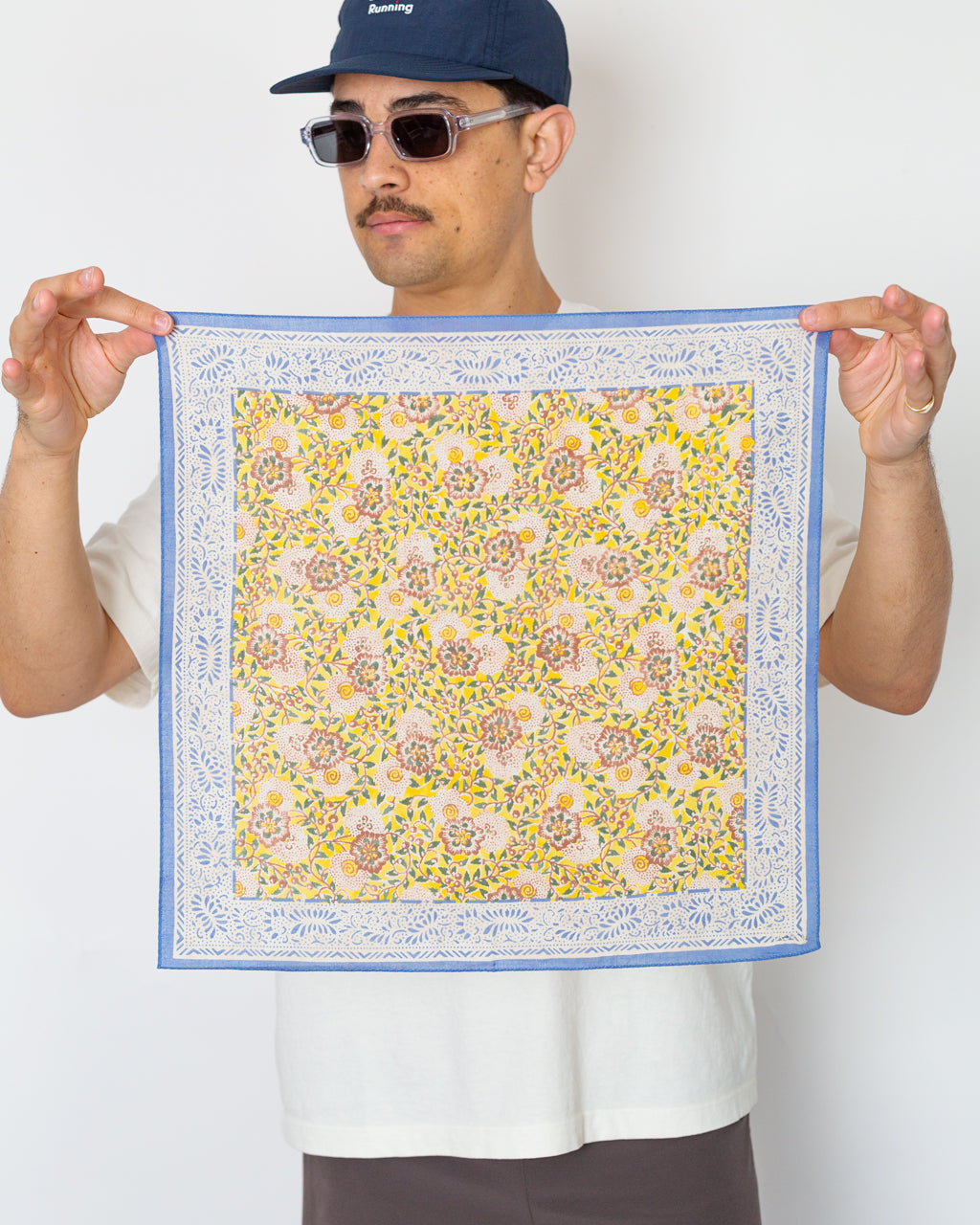 Khadi Bandana - Blue