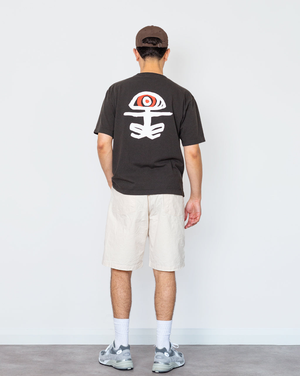 Log Off Tee - Deep Brown