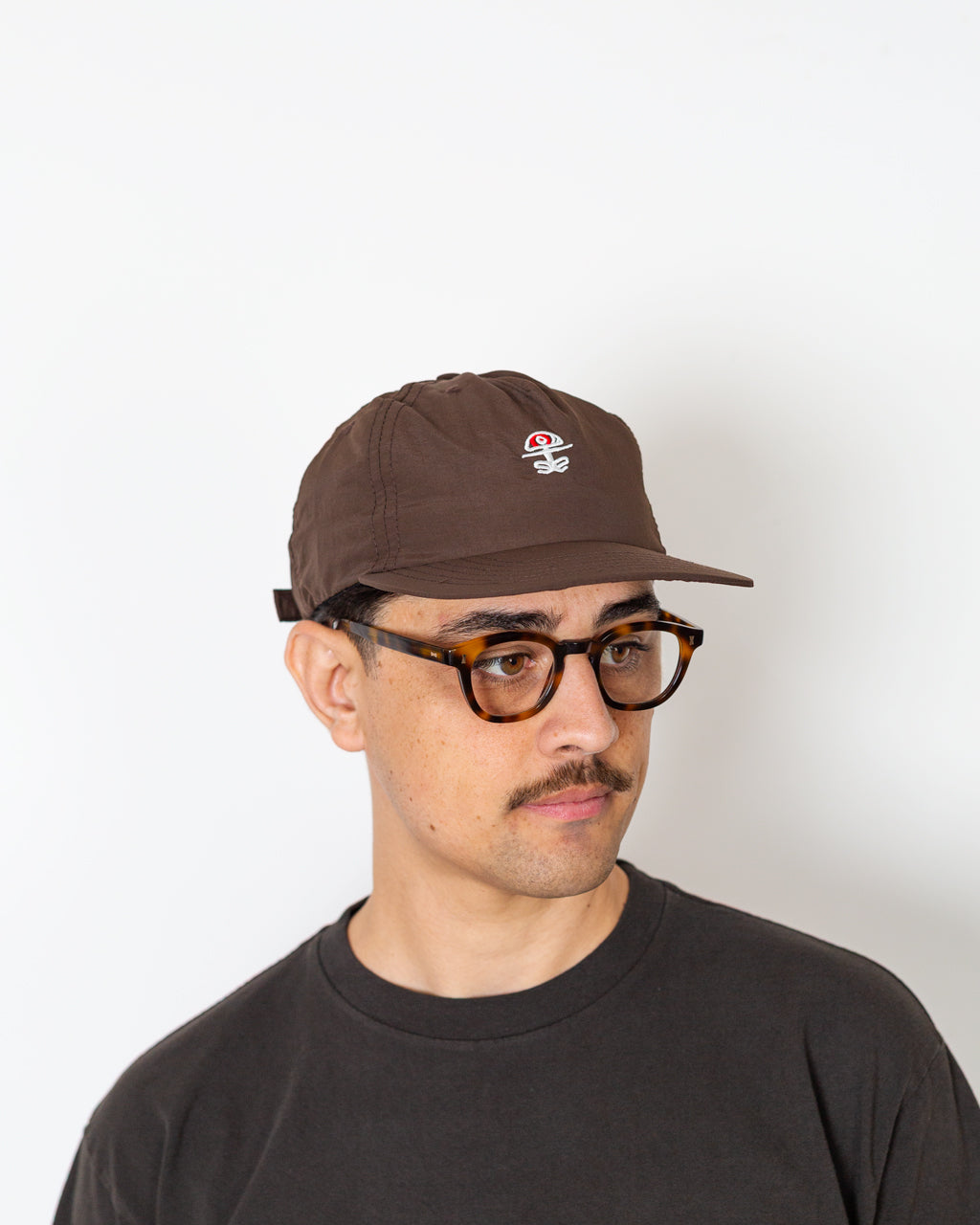 5 Panel Nylon Hat - Chakra Brown