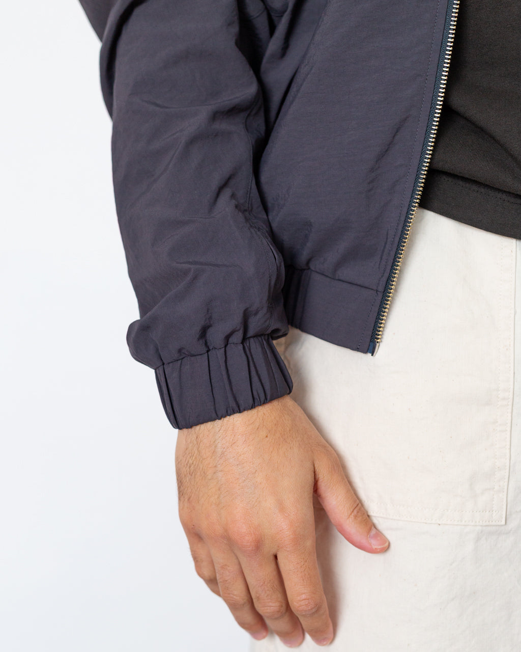 Taslan Nylon Jacket - Shale