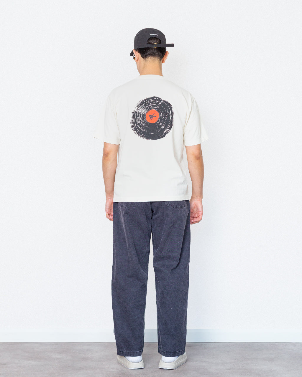 Track Club Tee - Vintage White