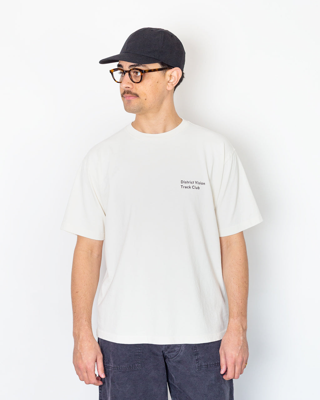 Track Club Tee - Vintage White