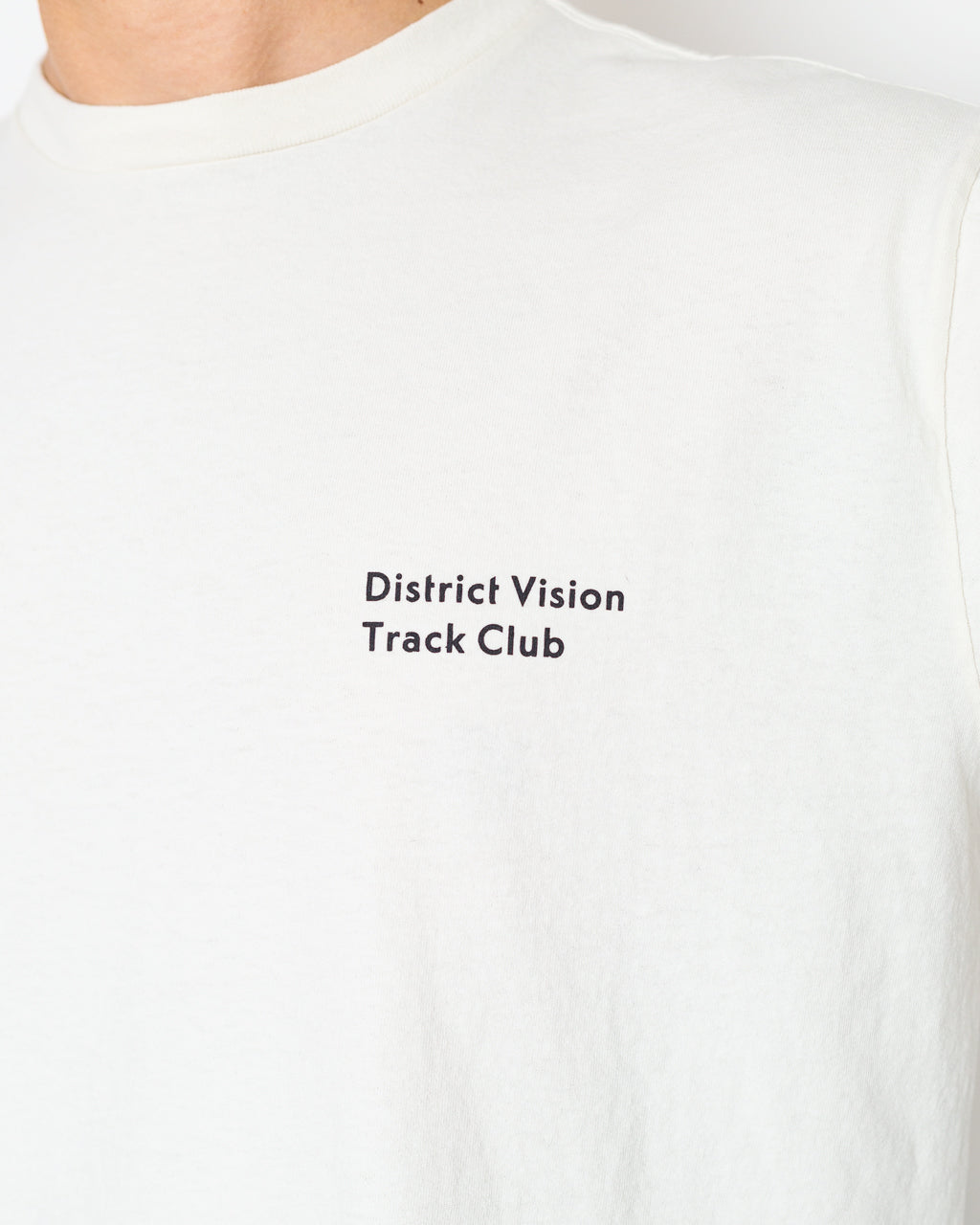 Track Club Tee - Vintage White