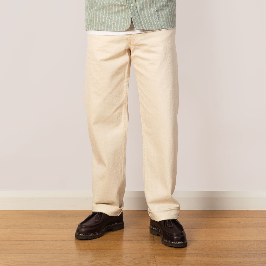 Loose Fit - Kaihara Natural Red Selvedge 13oz Rinse