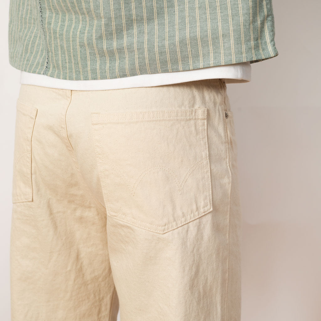 Loose Fit - Kaihara Natural Red Selvedge 13oz Rinse