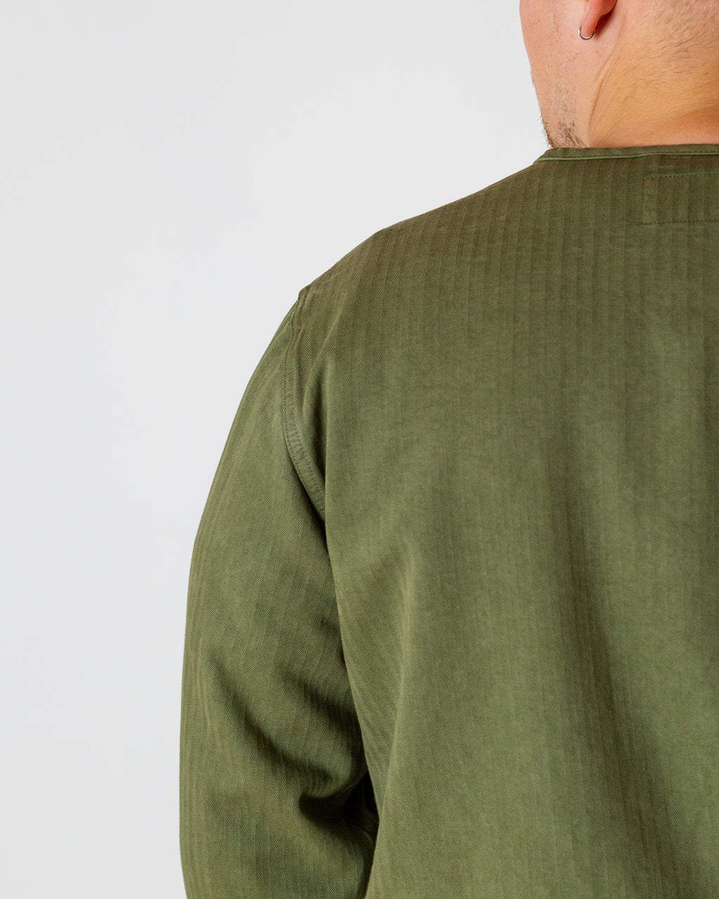 HBT Zip Liner Jacket - Light Olive