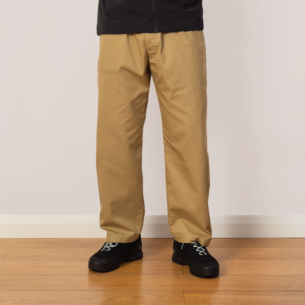 Easy Straight Pants - Beige