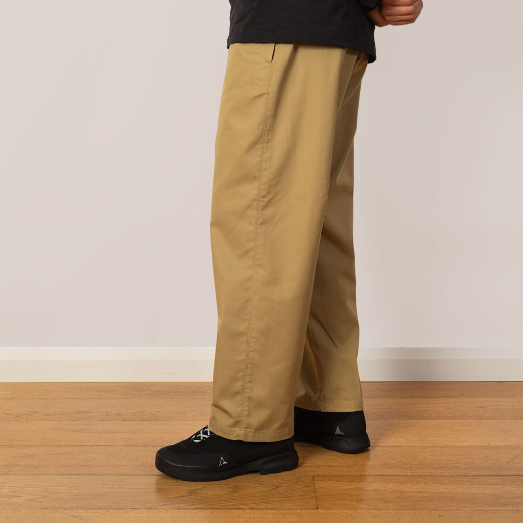 Easy Straight Pants - Beige
