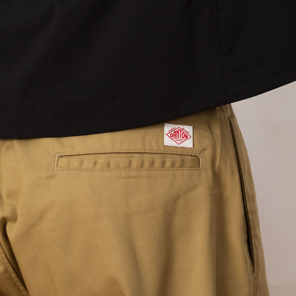Easy Straight Pants - Beige