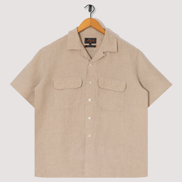 トップス I Need You Baby   S/S Open Collar Shirt Open Collar Shirt - Beige | Beams Plus | Peggs & son.