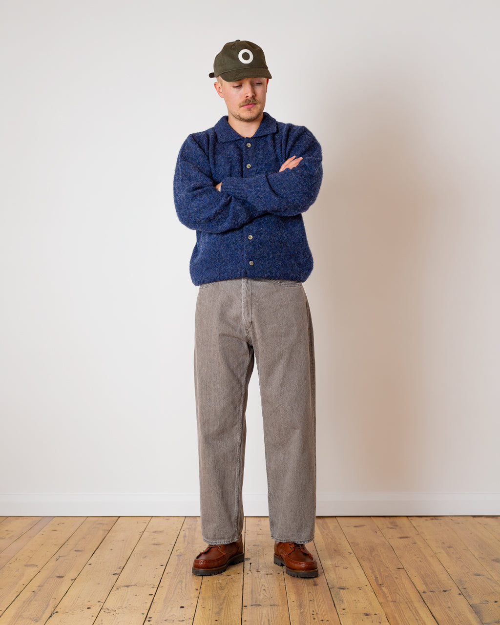 Relaxed 5 Pocket Jean - Washed Mocha