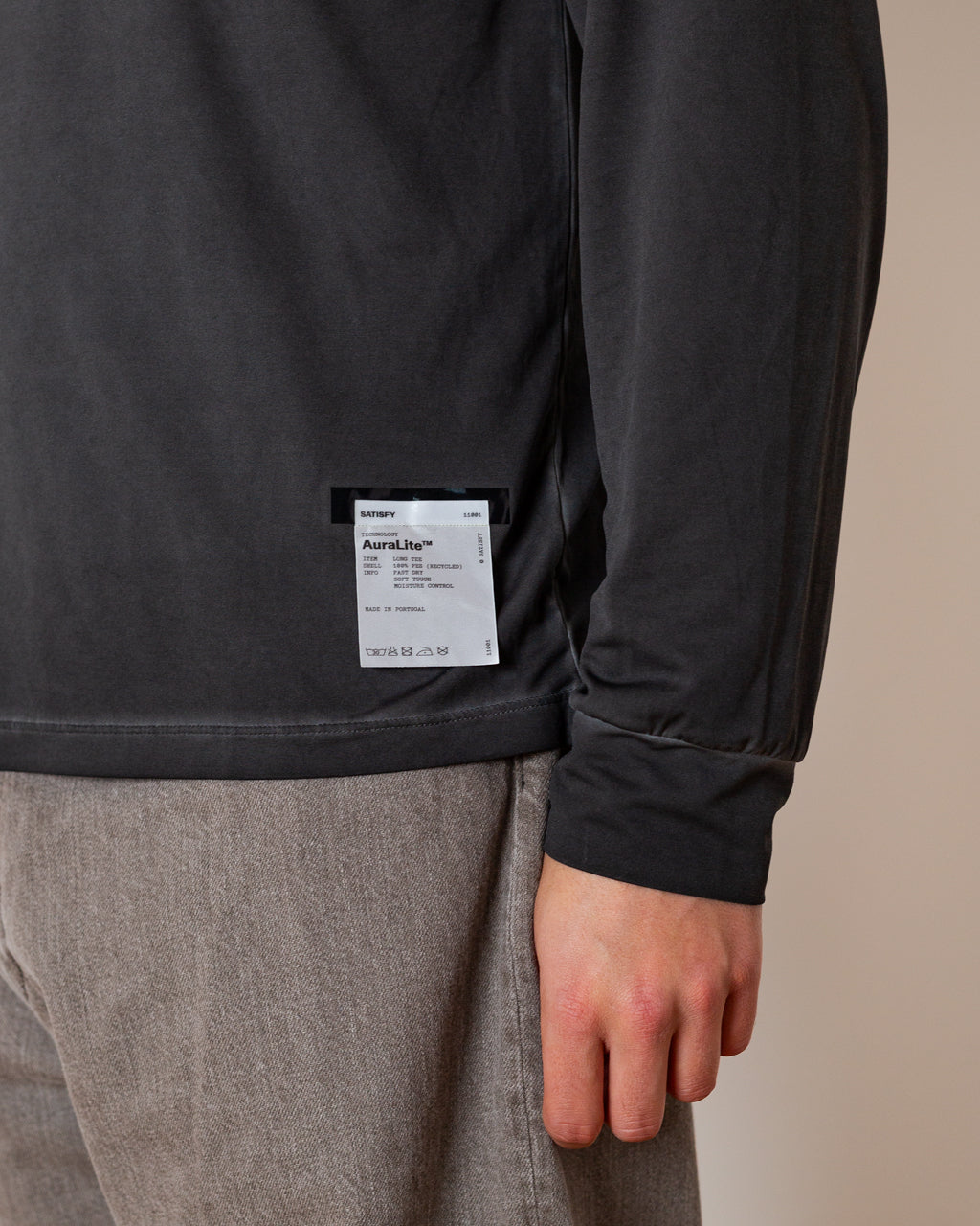Auralite Long Sleeve T-Shirt - Pigment Black