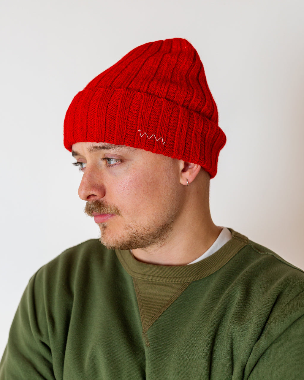 Knit Cap - Red