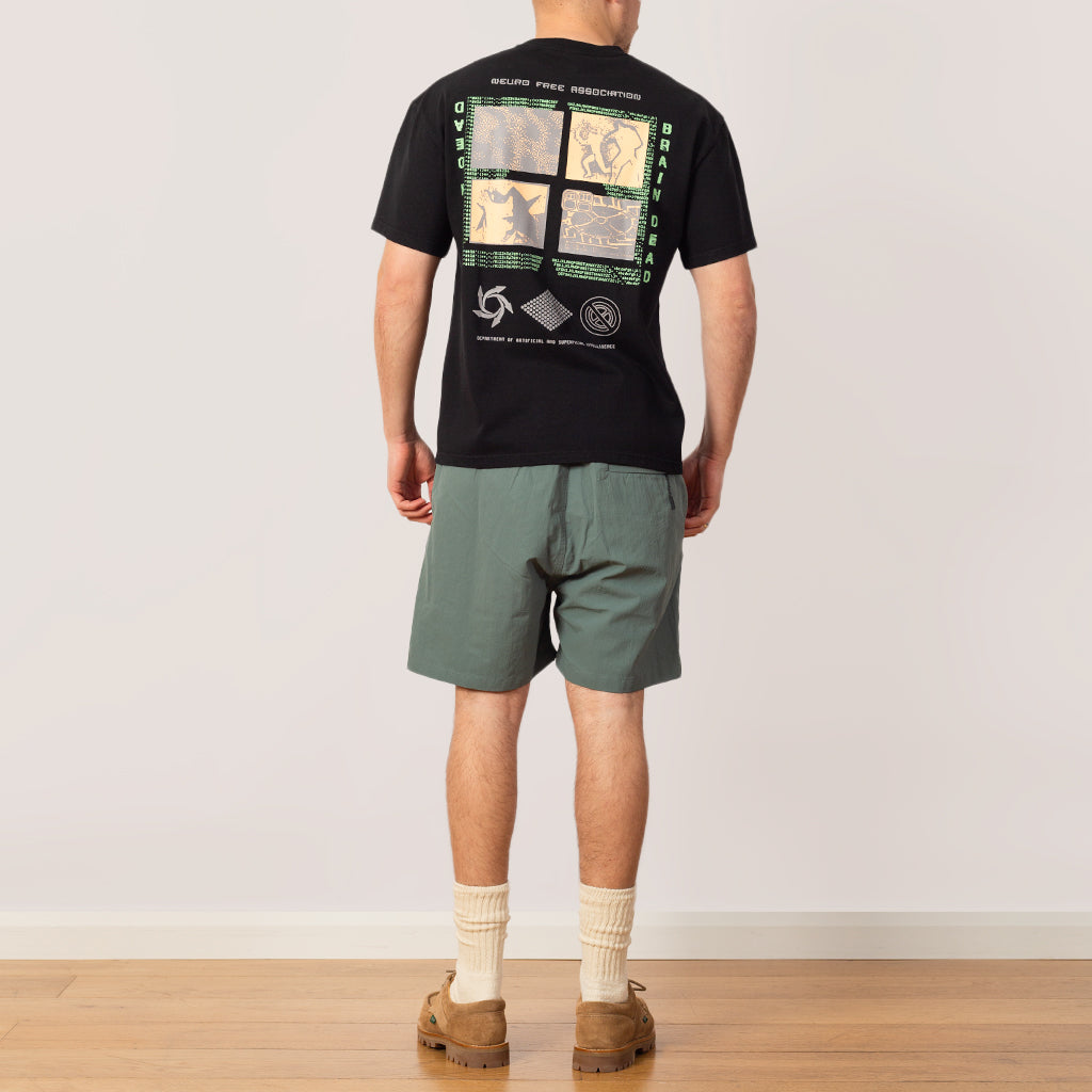 Neuro Free Association T-Shirt - Washed Black