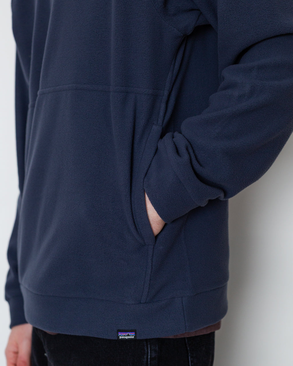 Micro D Crew Neck - Smolder Blue
