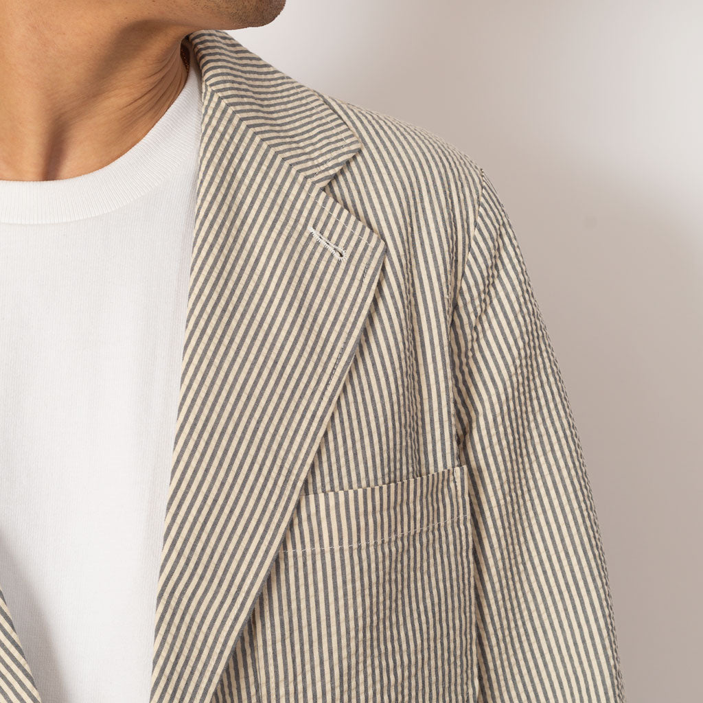 2 Button Jacket - Grey