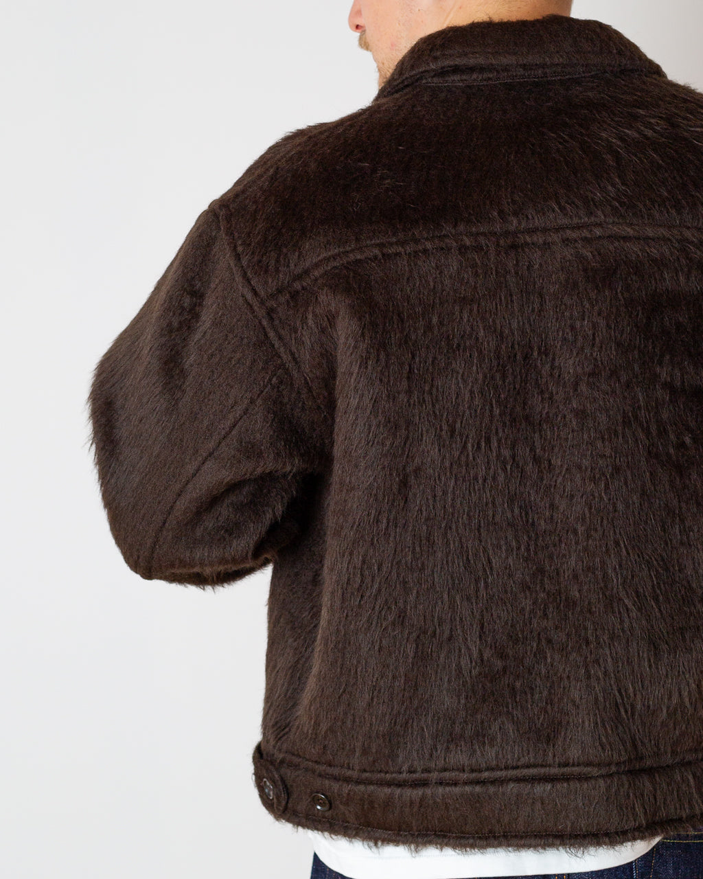 Shaggy Blouson - Brown