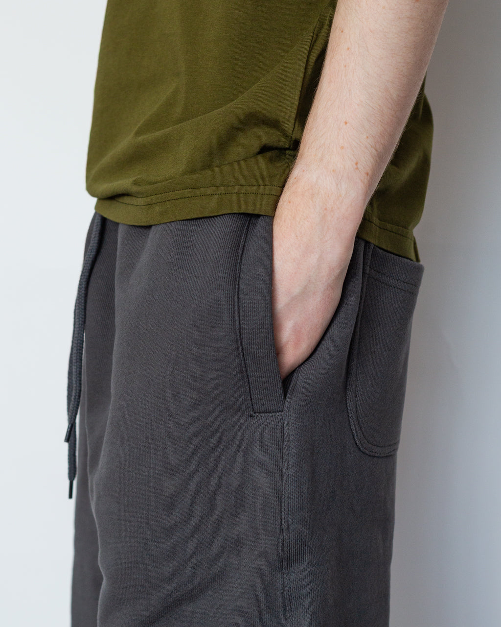 Loopback Shorts - Washed Black
