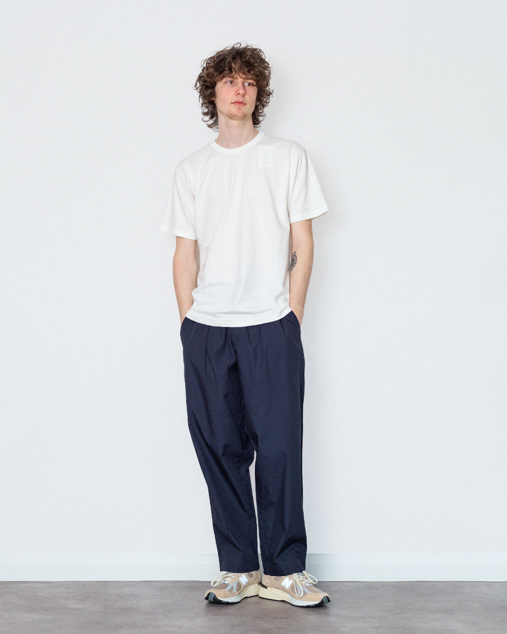 Oxford Pant - Navy Broadcloth