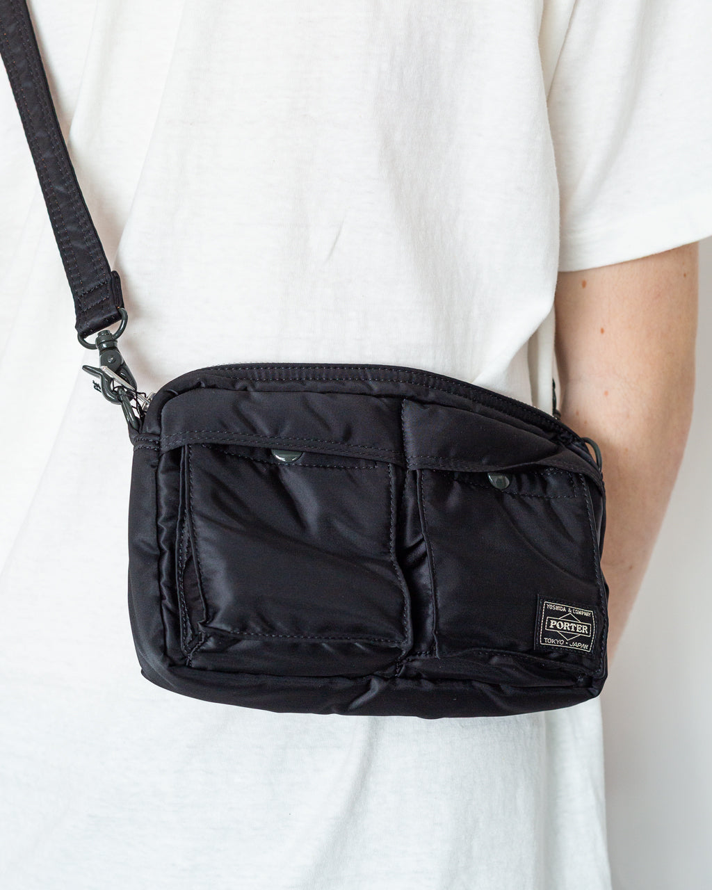 Tanker Shoulder Bag - Black