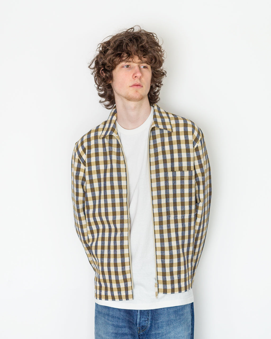 Zip Shirt - Aberdeen Olive