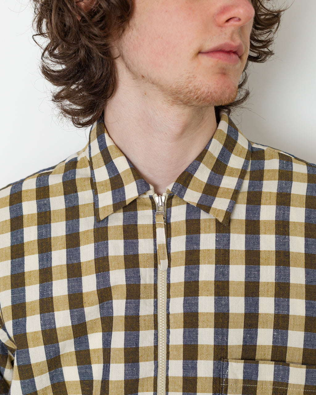 Zip Shirt - Aberdeen Olive