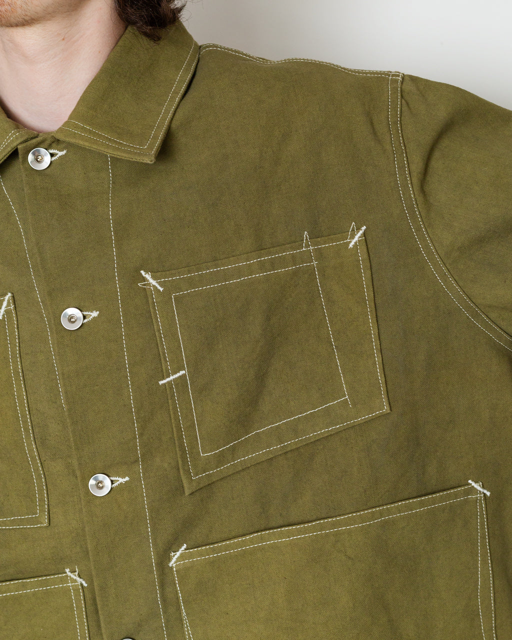 Post Jacket - Olive Wonky Wear