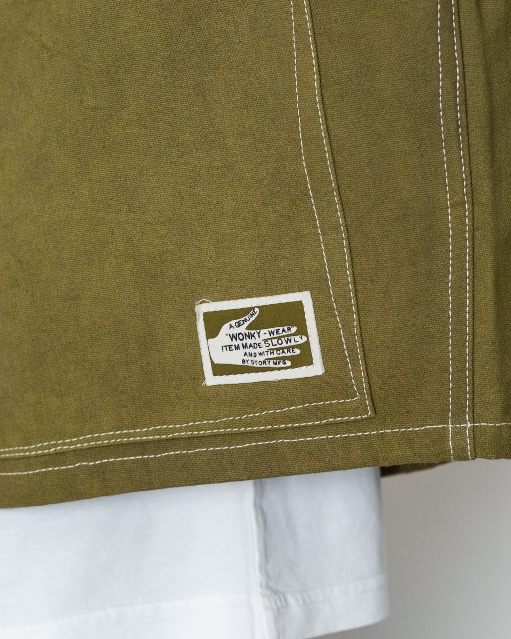 Post Jacket - Olive Wonky Wear