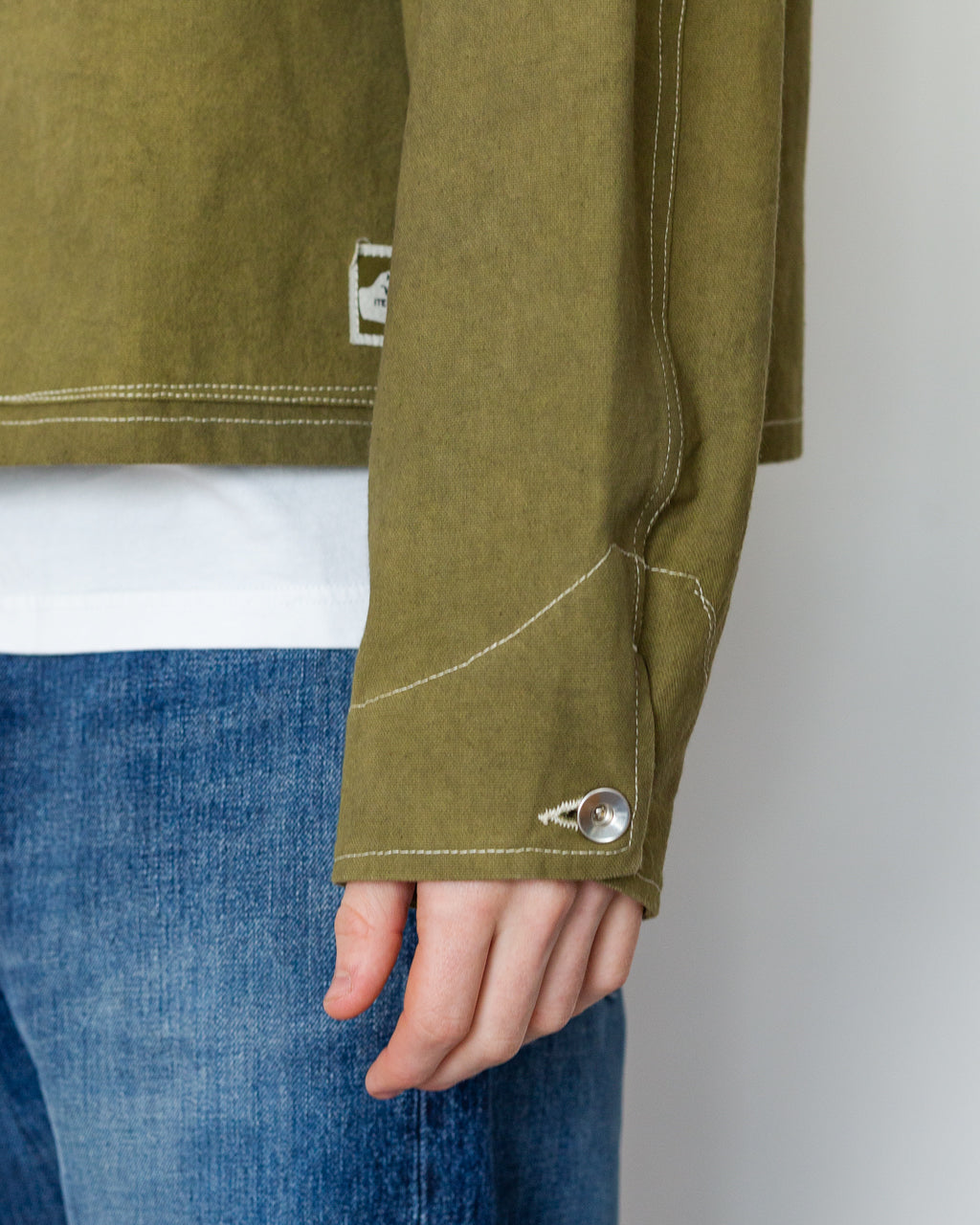 Post Jacket - Olive Wonky Wear | Story MFG | Peggs & son.