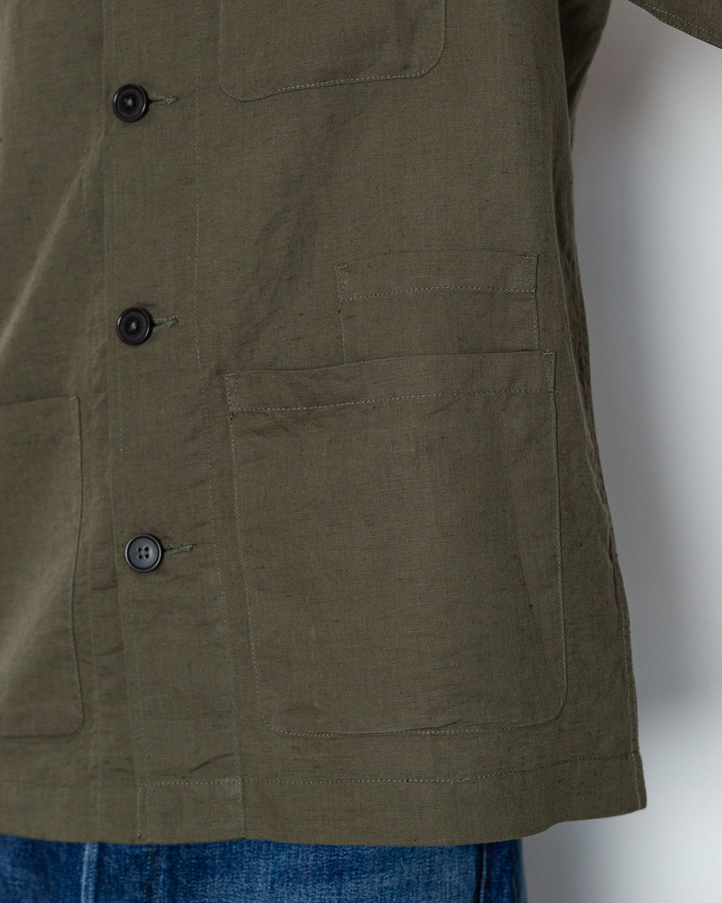 Bakers Overshirt - Olive