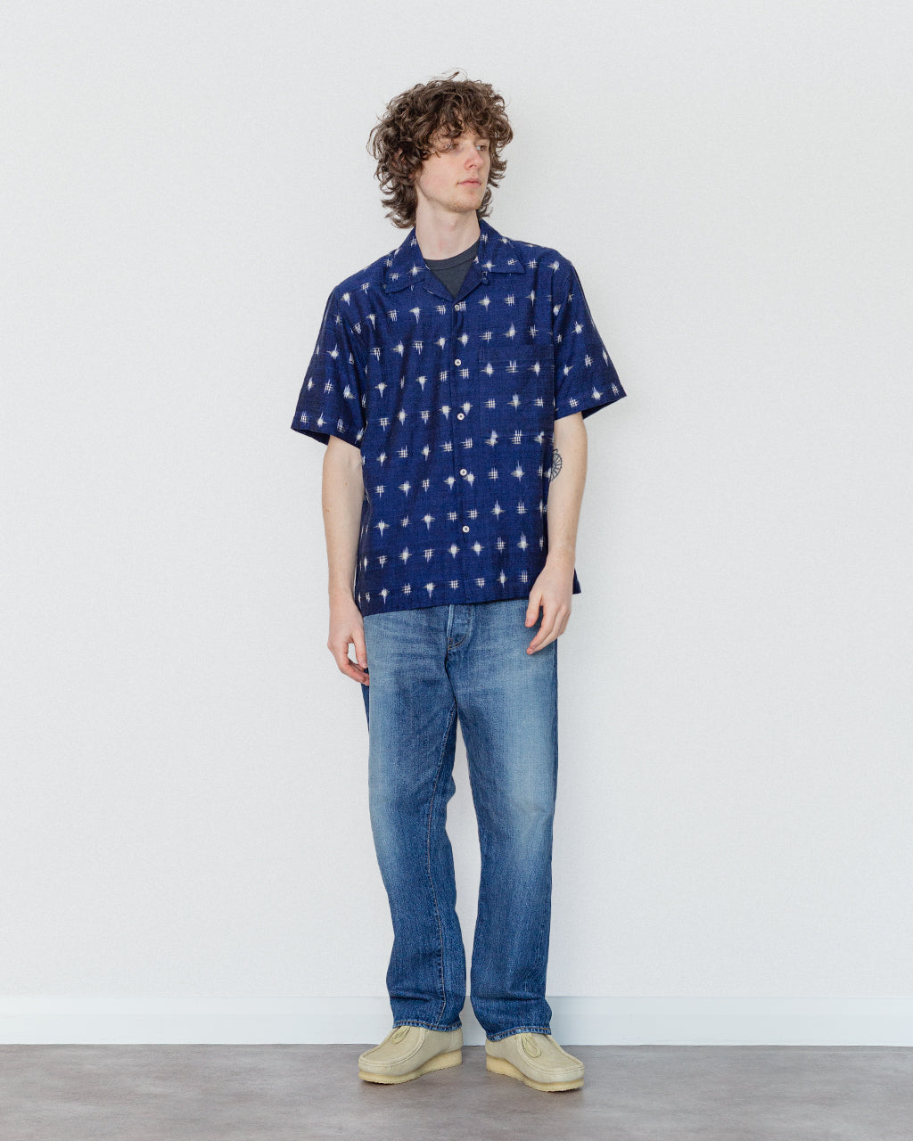 Camp Shirt - Indigo Linen