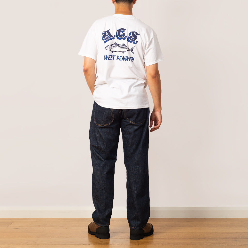 Mackerel Tee - White