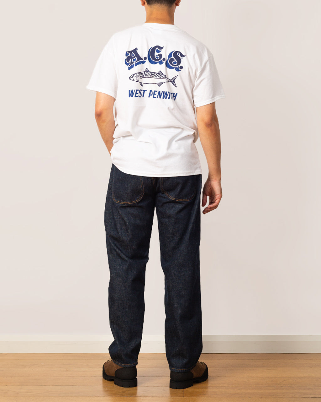 Mackerel Tee - White