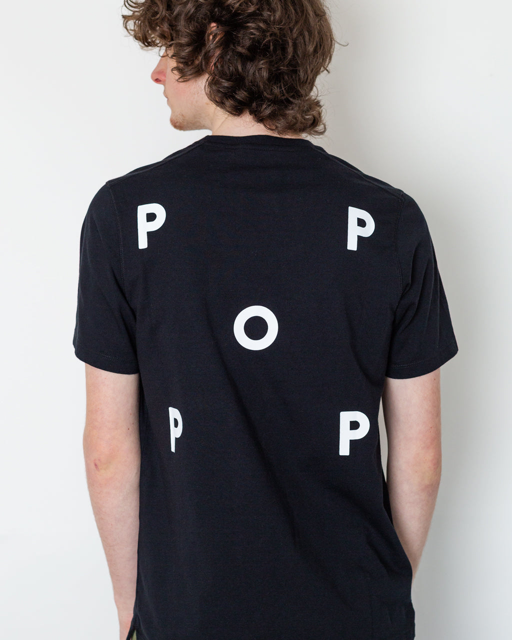 Pop Logo T-Shirt - Black| Pop Trading Company| Peggs & son.