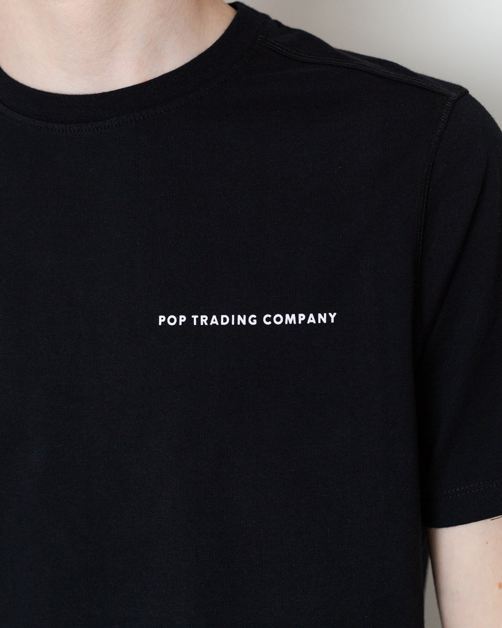 Pop Logo T-Shirt - Black