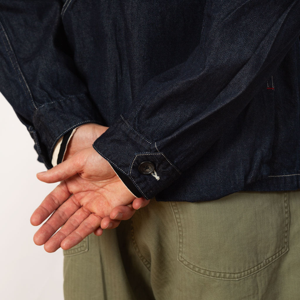 11.5oz Denim X 8oz Denim Ringoman Coverall - Indigo