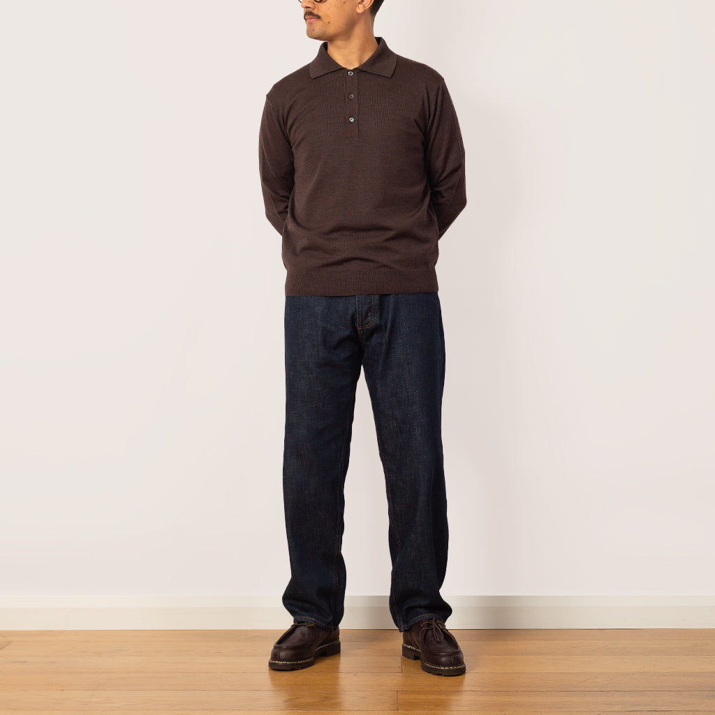 Another Polo Shirt 2.0 - Brown Melange