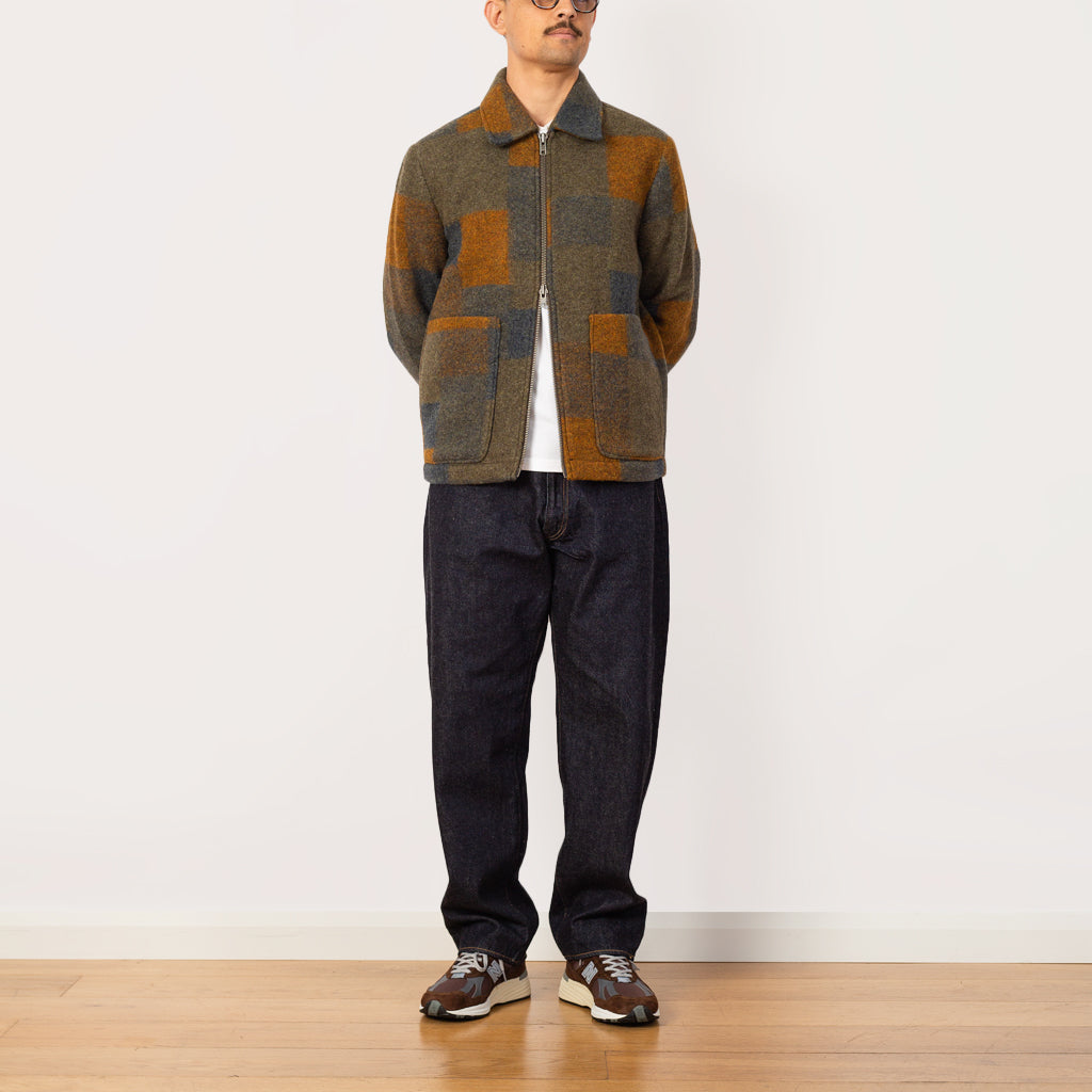 Gael 8267 Jacket - Brown Check