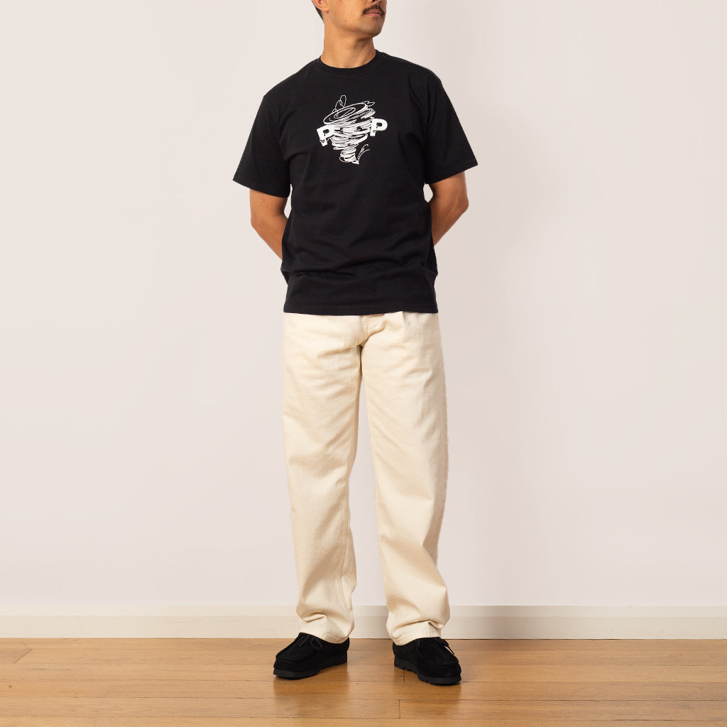 Swirl T-Shirt - Black