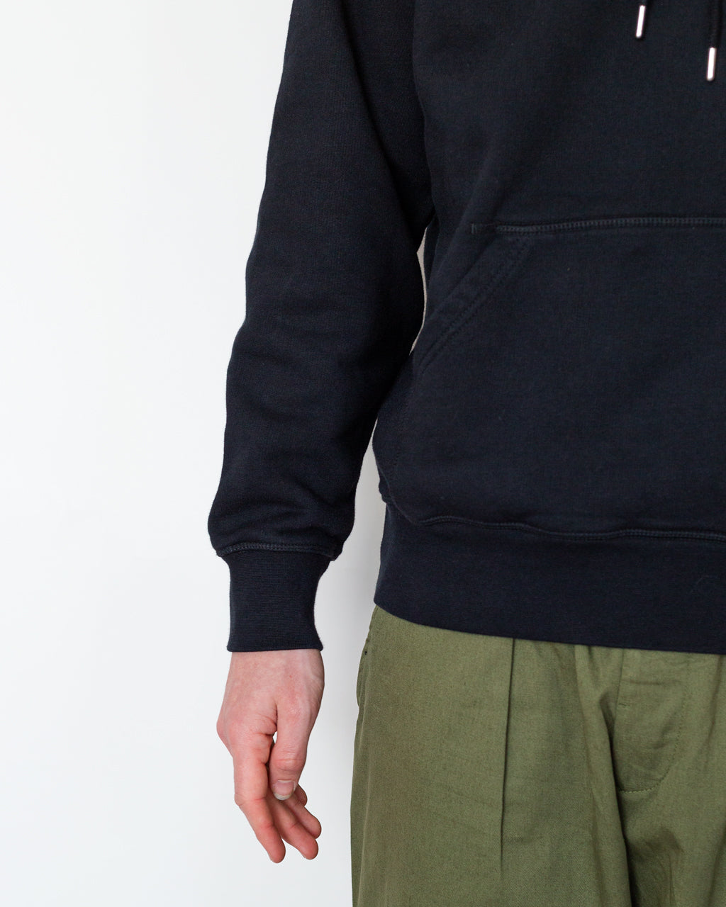 Pop Logo Hooded Sweat - Black