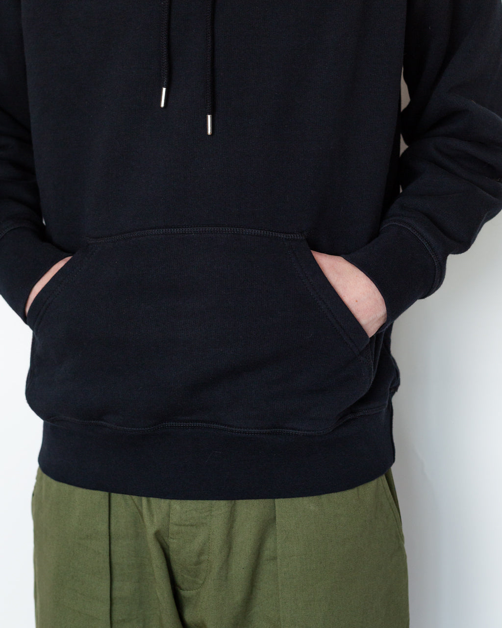 Pop Logo Hooded Sweat - Black
