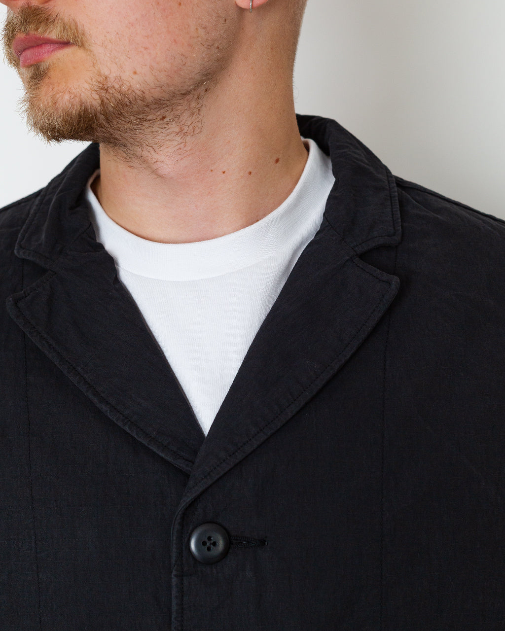 Ripstop Hospital Jacket - Black