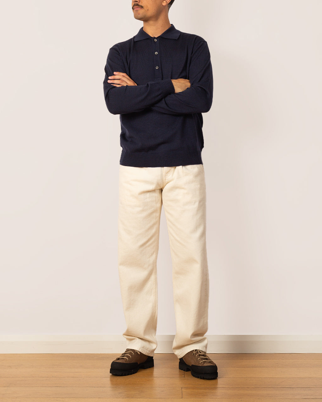 Another Polo Shirt 2.0 - Night Sky Navy | Another Aspect | Peggs