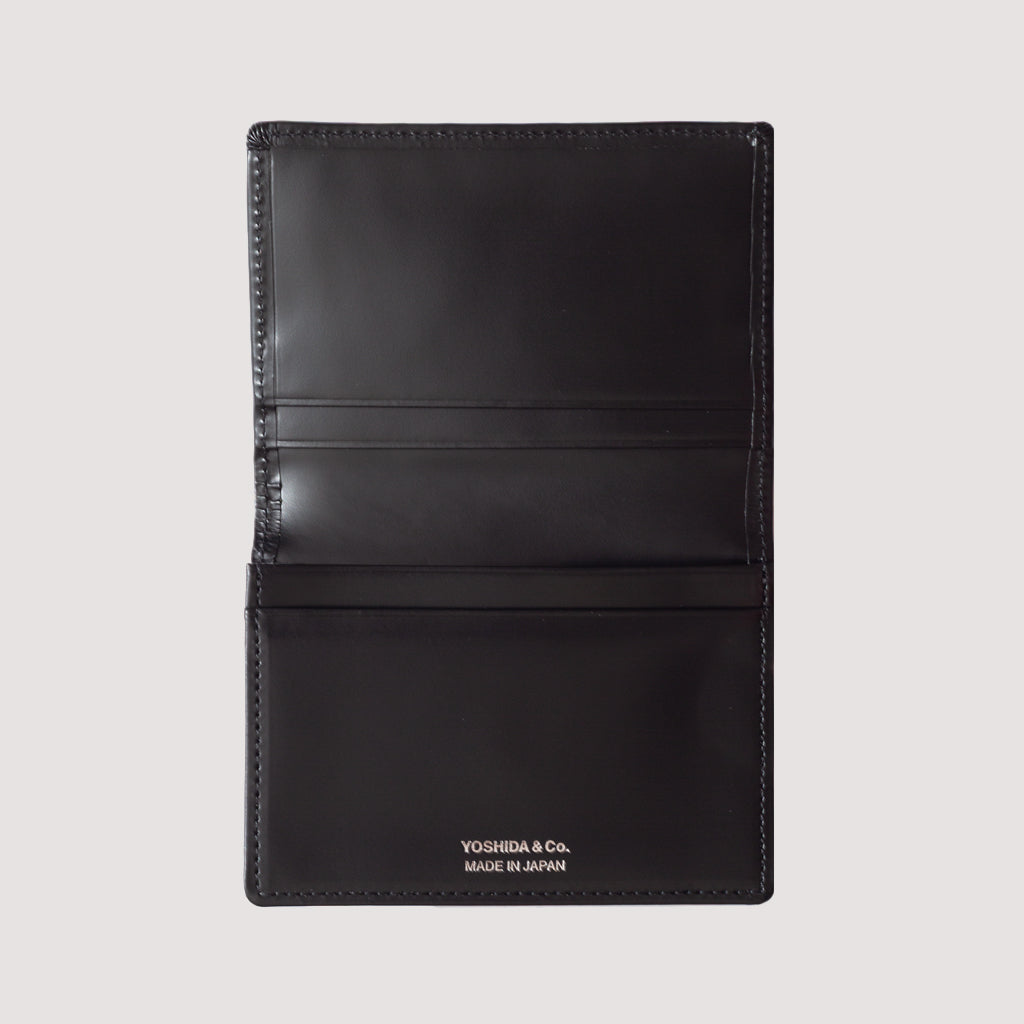PS Leather Wallet Card Case - Black