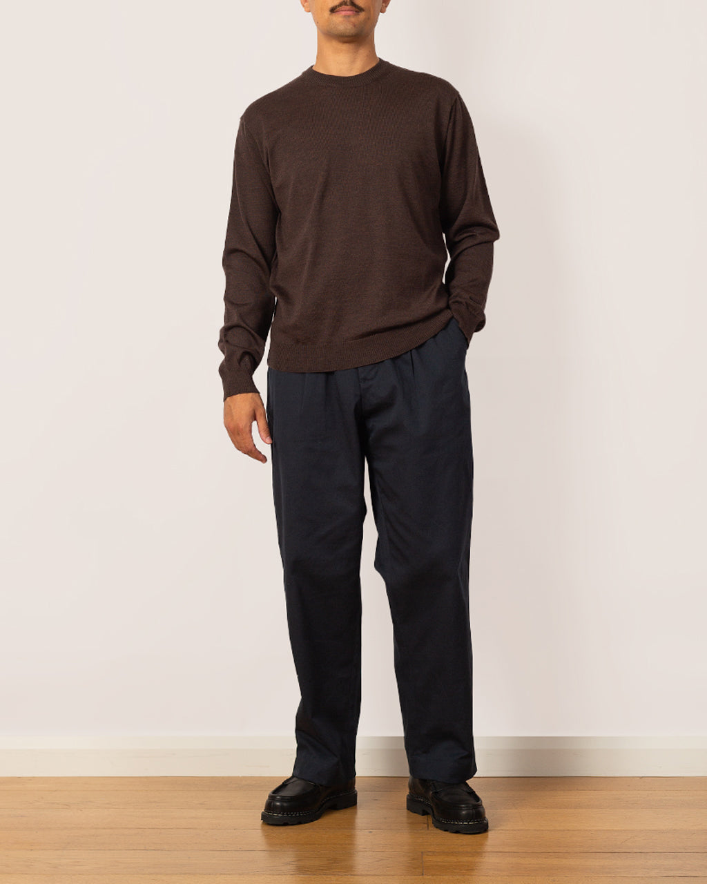 Another Sweater 5.0 - Brown Melange