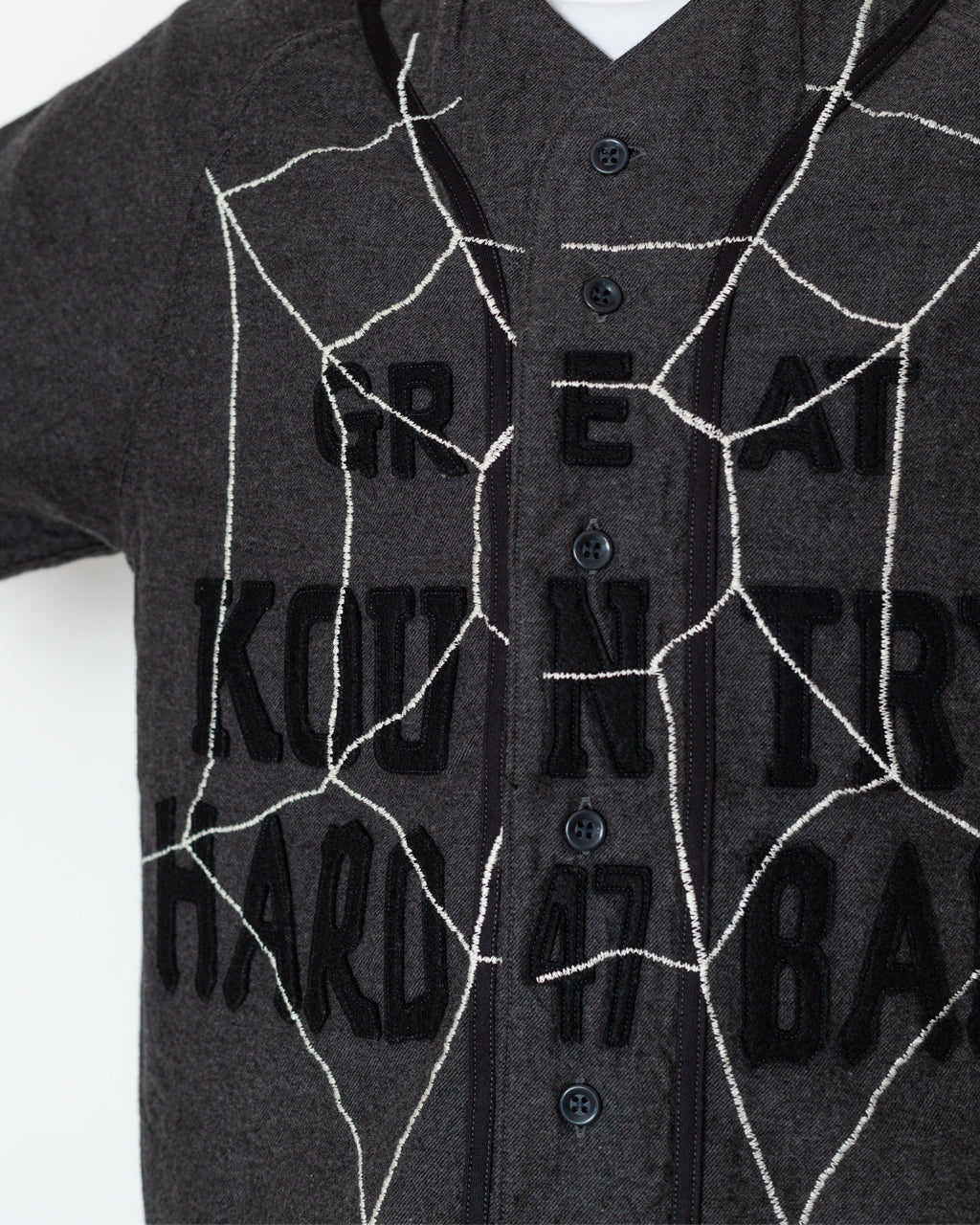 Baseball Shirt Kountry - Dark Gray