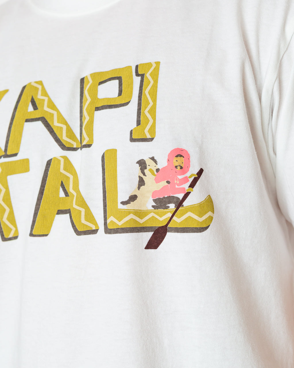 Canoe Kapital Tee - Yellow | Kapital | Peggs & son.