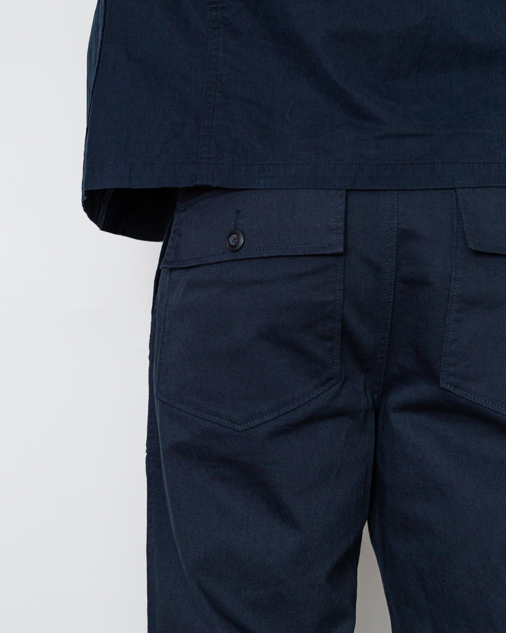 Fatigue Pant - Navy | Universal Works | Peggs & son.